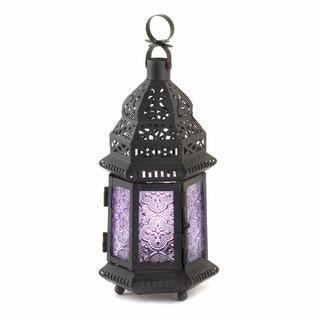 Light Purple Moroccan Lantern